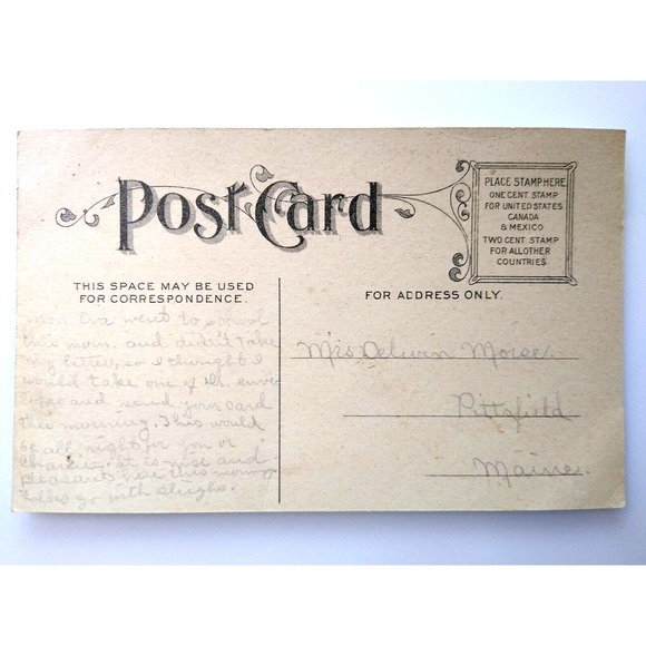 Fortune Postcard Fantasy Horoscope Astrology Taurus Bull Sign Venus Agate 1907 - Picture 3 of 3